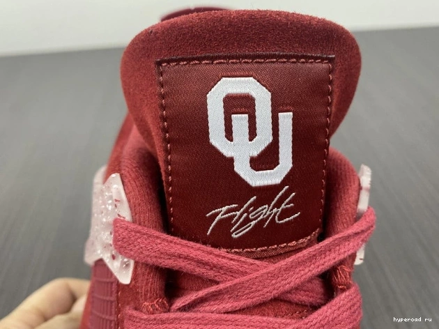 Retro PE Sooners AJ4-904282 Jordan 4 Oklahoma 0919